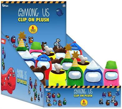 AMONG US PELUCHE APPENDIBILI 13CM