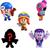 BRAWL STARS 5 PERSONAGGI ASSORTITI