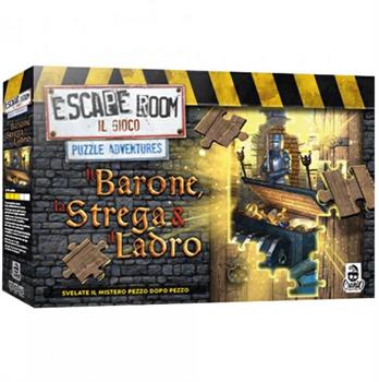 GIOCO ESCAPE PUZZLE IL BARONE, LA STREGA