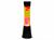 LAMPADA LAVA GIALLA BASE NERA