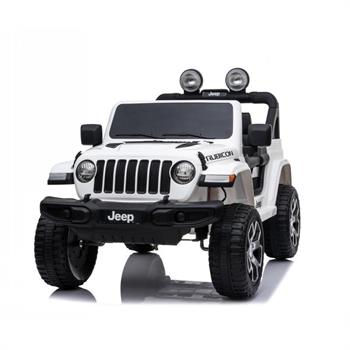 JEEP ELETTRICA RUBICON BIANCA 12V