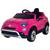 AUTO ELETTRICA FIAT 500X ROSA 12V