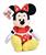 PELUCHE MINNIE VESTITO ROSSO CM 60