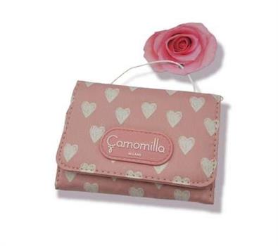 CAMOMILLA PORTAFOGLIO CUORI