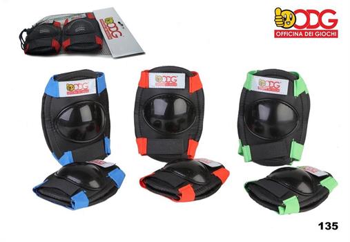 SET PROTEZIONI GINOCCHIERE+GOMITIERE ASS