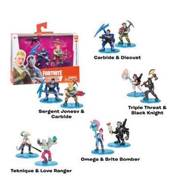 FORTNITE 2 PERSONAGGI 5 CM
