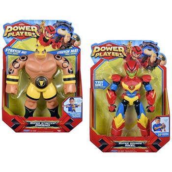 POWER PLAYERS PERS. GIGANTE 25 CM ASS.