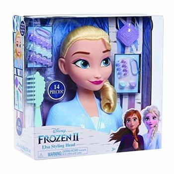 FROZEN ELSA TESTA PER MESSA IN PIEGA