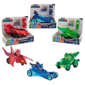 PJMASKS PERSONAGGIO + VEICOLO ASSORTITI