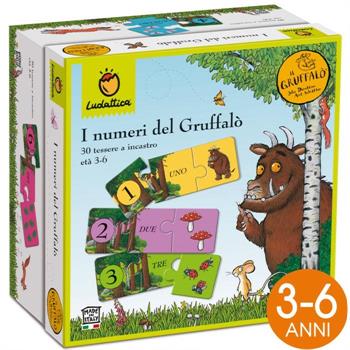 GIOCO I NUMERI DEL GRUFFALO'