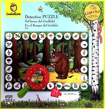 GRUFFALO' DETECTIVE PUZZLE NEL BOSCO