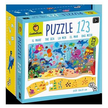 PUZZLE 123 IL MARE 25 PZ