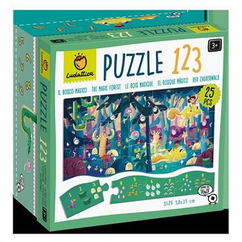 PUZZLE 123 IL BOSCO MAGICO 25 PZ
