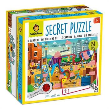 SECRET PUZZLE 24 PEZZI IL CANTIERIE