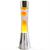 LAMPADA LAVA BIANCO MAGMA ARANCIONE