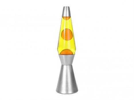 LAMPADA LAVA ARANCIONE GIALLA