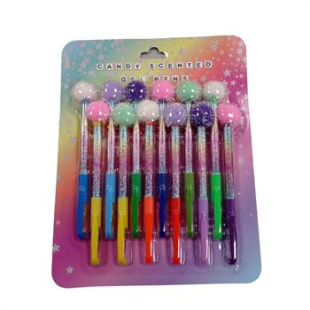 SET PENNE GEL ARCOBALENO PROFUMATE 12PZ