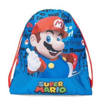SACCA ZAINO COULISSE SUPER MARIO