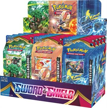 POKEMON MAZZI TEMATICI SPADA E SCUDO