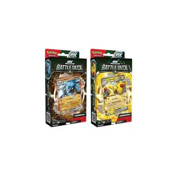 POKEMON MAZZO LOTTE EX AMPHAROS-LUCARIO