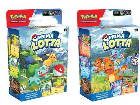 POKEMON PRIMA LOTTA PER 2 GIOCATORI