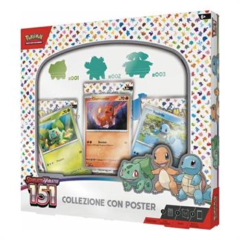 POKEMON 151 COLLEZIONE CON POSTER