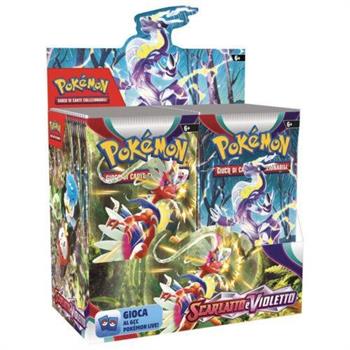 POKEMON BUSTA 10 CARTE SCARLATTO VIOLETT