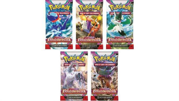 POKEMON BUSTA EVOLUZIONI A PALDEA