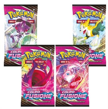 POKEMON BUSTA CARTE COLPO FUSIONE