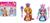 PINYPON QUEEN PACK 2 PERSONAGGI