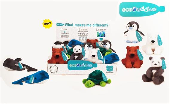 PELUCHE ECO BUDDIES 20 CM ASS.