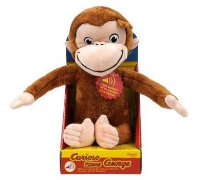 CURIOSO COME GEORGE 30CM CON SUONI