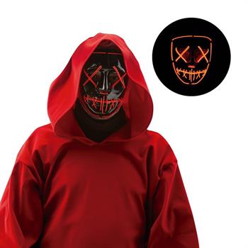 MASCHERA MANIACO CON LUCI