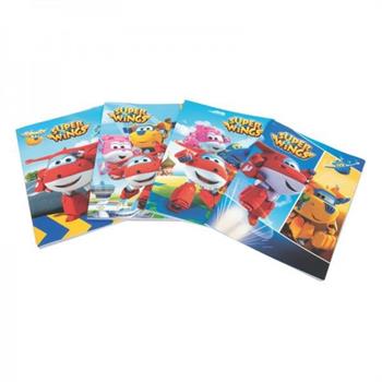 QUADERNO A4 SUPER WINGS QUADRETTI 5MM