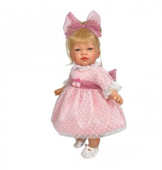 BAMBOLA CELIA PLUMETI VESTITO ROSA