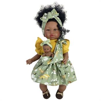 BAMBOLA MARIA CON BEBE' CM 45