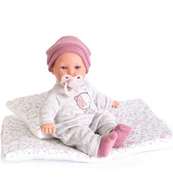 NEONATA KIKA CON IL SUO CUSCINO