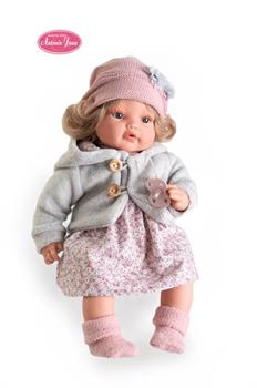 BAMBOLA CON SUONI E CAPPOTTO INVERNALE