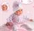 BAMBOLA ROSA LOLO C/OCCHI MOBILI CM 55
