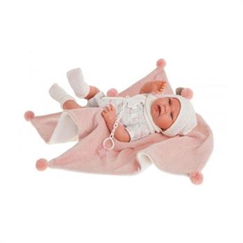 BAMBOLA LEA VESTITO CONIGLIETTI CM 40