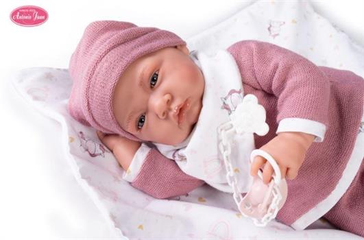 BAMBOLA NEONATA CON COPERTA UNICORNI