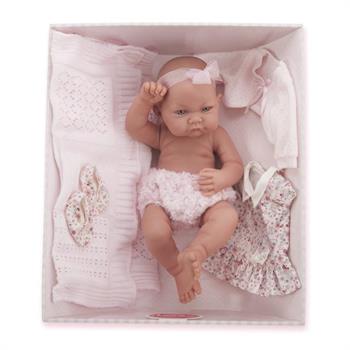 BAMBOLA NEONATA CM 42 C/VESTITI CAMBIO