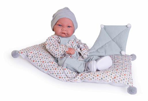 NEONATO NICO CON AQUILONE E CUSCINO