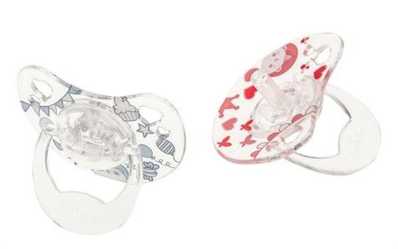 CIUCCI PER BAMBOLE 2 PEZZI BLU/ROSA