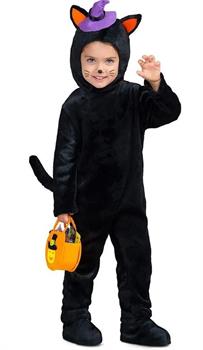 COSTUME GATTINO CON ZUCCA 3-4 ANNI