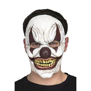 MASCHERA IN LATTICE CLOWN DIABOLICO