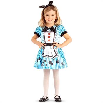 COSTUME ALICE NEL PAESE MERAVIGLIE 3-4