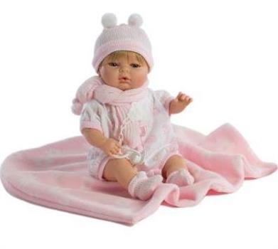 BAMBOLA BERBESA CON VESTITO ROSA
