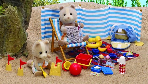 SET SPIAGGIA + 2 PERSONAGGI