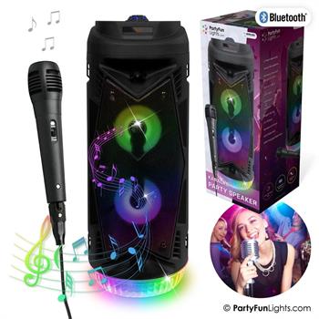 KARAOKE PARTY SPEAKER CON MICROFONO